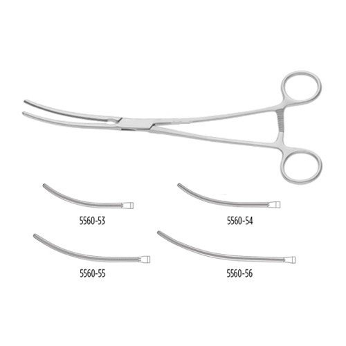 Debakey Aortic Aneurysm Clamp, Jaws 10.0 Cm, 2x3 Debakey Teeth, 12" (30.5 Cm)